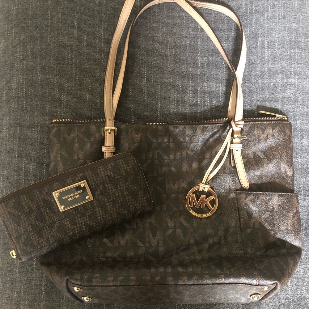 Michael Kors Tote and Wallet